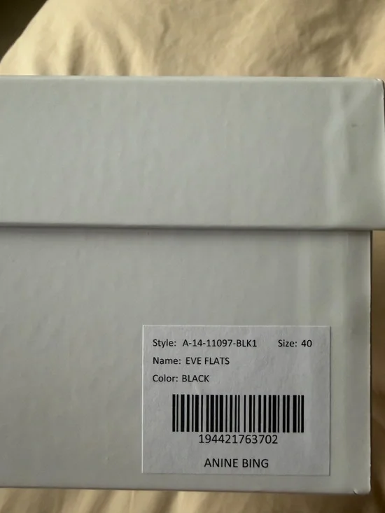 Anine Bing Eve Flats, NWT - Picture 3 of 6